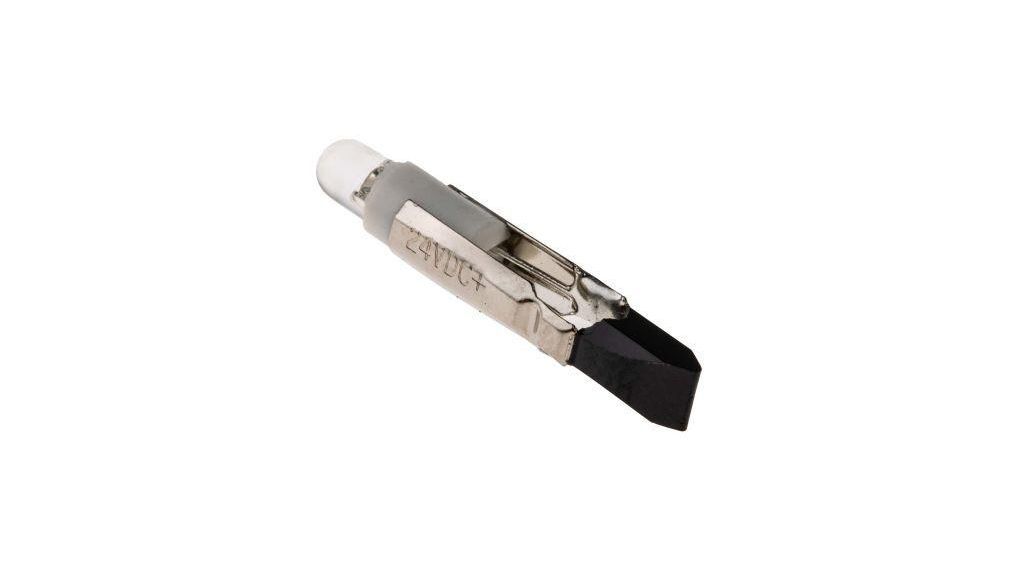 Signalleuchte 24V 15mA T5.5 1500mcd Weiss